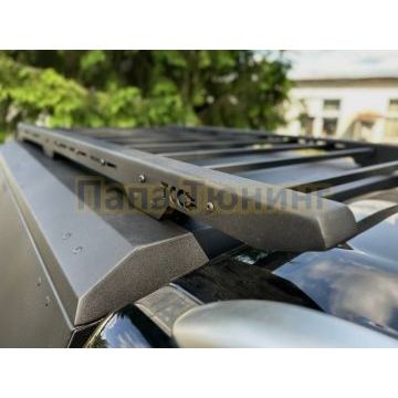 Экспедиционный багажник на крышу кунга Black ТСС для Foton Tunland V7 2024-