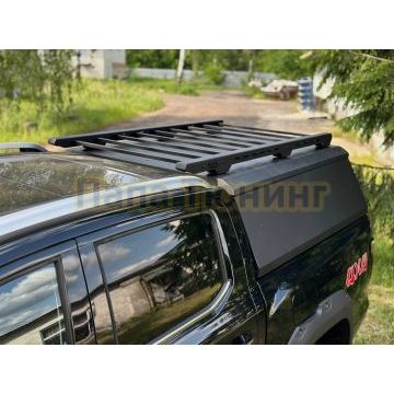 Экспедиционный багажник на крышу кунга Black ТСС для Foton Tunland V7 2024-