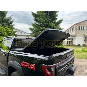 Крышка кузова (алюминий Premium Black) ТСС для Foton Tunland V7 2024-