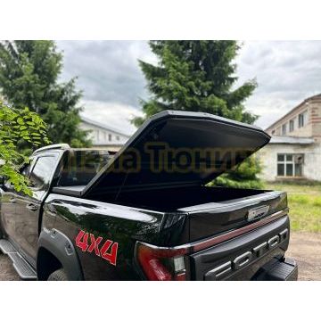 Крышка кузова (алюминий Premium Black) ТСС для Foton Tunland V7 2024-