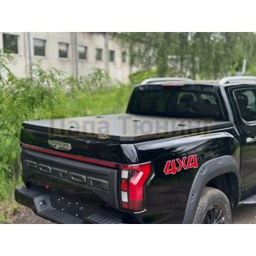 Крышка кузова (алюминий Premium Black) ТСС для Foton Tunland V7 2024-