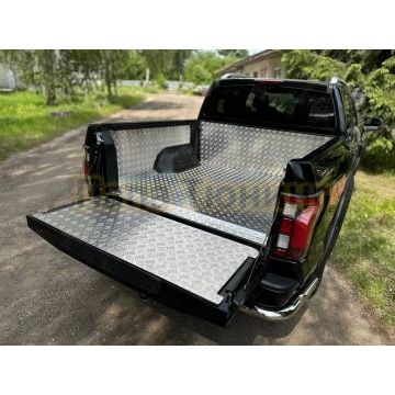 Защитный алюминиевый вкладыш в кузов автомобиля (комплект) ТСС для Foton Tunland V7 2024-