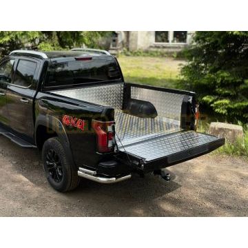 Защитный алюминиевый вкладыш в кузов автомобиля (комплект) ТСС для Foton Tunland V7 2024-