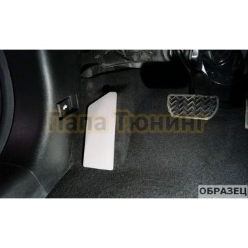 Накладка площадки левой ноги (лист алюминий 4мм) ТСС для Haval H7 2024- Накладка площадки левой ноги (лист алюминий 4мм) ТСС для Haval H7 2024-