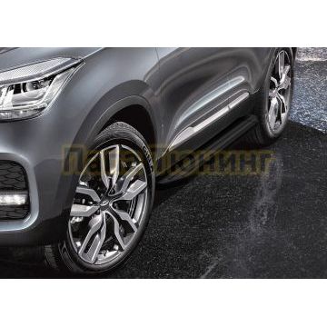 Пороги "Black" для Chery Tiggo 4 Pro 2023-