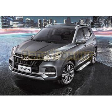 Пороги "Bmw-Style V2" для Chery Tiggo 4 Pro 2023-