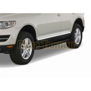 Пороги "Black Start" для Audi Q7 2005-2009