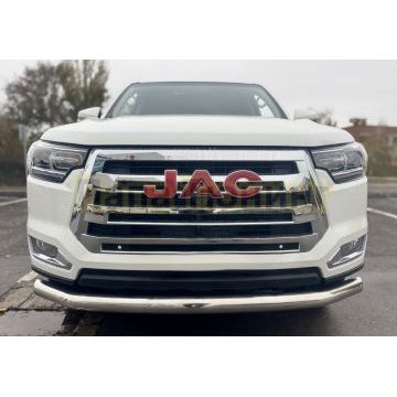 Защита переднего бампера Папа Тюнинг d76 для Jac T8 Pro 2020-