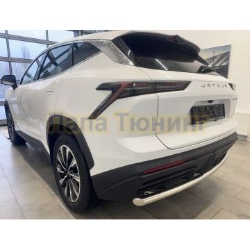 Защита переднего бампера Папа Тюнинг d60 для Jetour Dashing 2023-