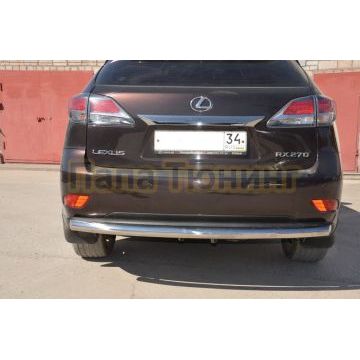 Защита заднего бампера d60 для Lexus RX270/RX350/RX450h 2009-2015
