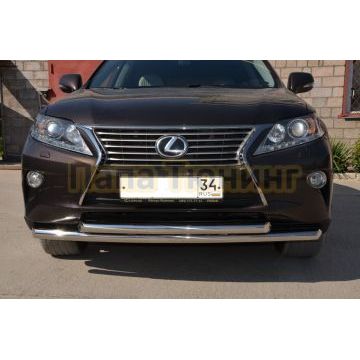 Защита переднего бампера d60/60 для Lexus RX270/RX350/RX450h 2009-2015