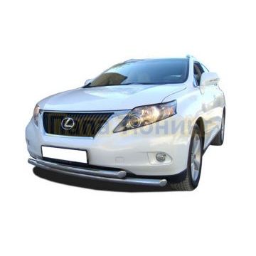Защита переднего бампера d60/60 для Lexus RX270/RX350/RX450h 2009-2015