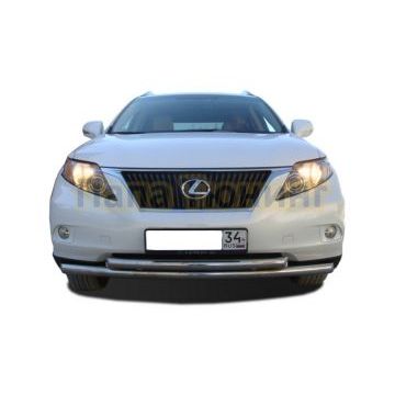 Защита переднего бампера d60/60 для Lexus RX270/RX350/RX450h 2009-2015