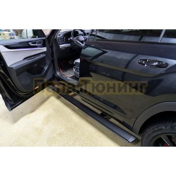 Пороги выдвижные электрические ОЕМ для Volkswagen Touareg II 2011-2018