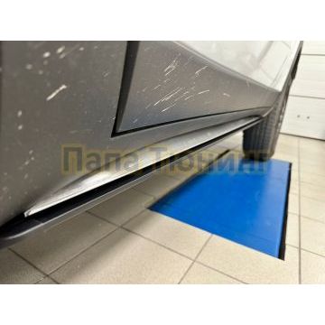 Пороги выдвижные электрические ОЕМ для Toyota Land Cruiser Prado LC250