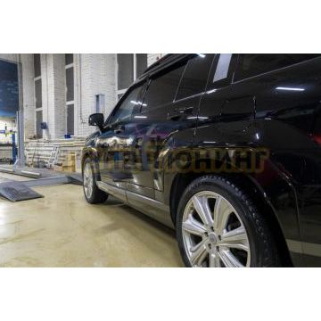 Пороги выдвижные электрические ОЕМ для Hyundai Santa Fe V 2024-