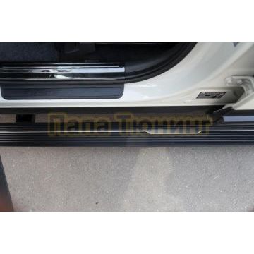 Пороги выдвижные электрические ОЕМ для Hyundai Santa Fe V 2024-