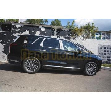 Пороги выдвижные электрические ОЕМ для Hyundai Palisade II 2024-