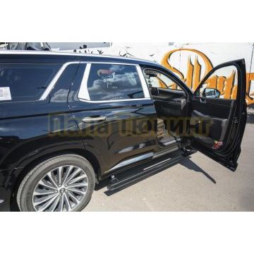 Пороги выдвижные электрические ОЕМ для Hyundai Palisade II 2024-