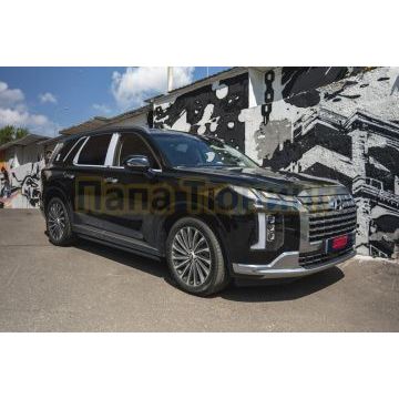 Пороги выдвижные электрические ОЕМ для Hyundai Palisade II 2024-