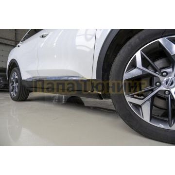 Пороги выдвижные электрические ОЕМ для Haval F7 2024-