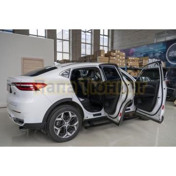 Пороги выдвижные электрические ОЕМ для Haval F7 2024-