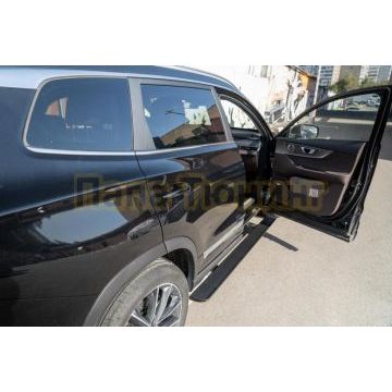 Пороги выдвижные электрические ОЕМ для Chery Tiggo 8 Pro Гибрид 2022-2024