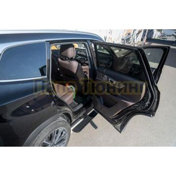 Пороги выдвижные электрические ОЕМ для Chery Tiggo 8 Pro Гибрид 2022-2024