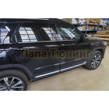 Пороги выдвижные электрические ОЕМ для Changan CS95 2019-