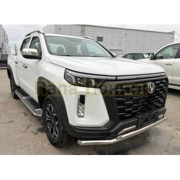 Защита переднего бампера двойная Папа Тюнинг d60/42 для CHANGAN Hunter Plus 2022-