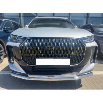 Защита переднего бампера двойная Папа Тюнинг d60/42 для TENET T7 2025-