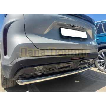 Защита заднего бампера Папа Тюнинг d60 для TENET T7 2025-