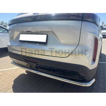 Защита заднего бампера угловая большая Папа Тюнинг d60 для TENET T7 2025-