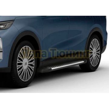 Пороги "Bmw-Style V2" для Chery Tiggo 9 2024-/Exeed RX 2022-/Jaecoo J8 2024-