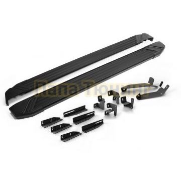 Пороги "Black Start" для Chery Tiggo 9 2024-/Exeed RX 2022-/Jaecoo J8 2024-