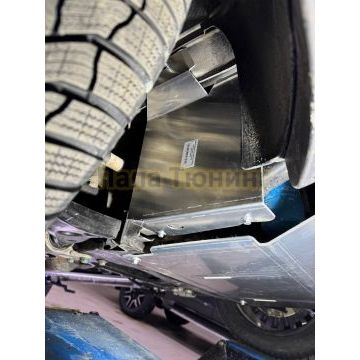 Защита двигателя правая (ГРМ) (алюминий) 2 мм ТСС для Tenet T8 4WD 2025- Защита двигателя правая (ГРМ) (алюминий) 2 мм ТСС для Tenet T8 4WD 2025-