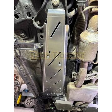 Защита трубок кондиционера (алюминий) 4мм ТСС для Tenet T8 4WD 2025-