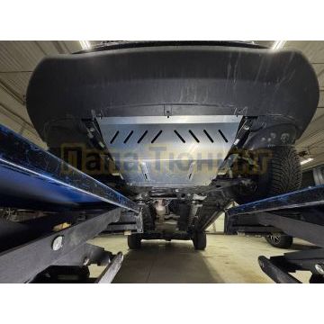 Защиты комплект (алюминий) 4мм картера и КПП, бака, трубок кондиционера) ТСС для Tenet T8 4WD 2025- Защиты комплект (алюминий) 4мм картера и КПП, бака, трубок кондиционера) ТСС для Tenet T8 4WD 2025-