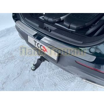 Накладка на задний бампер (лист шлифованный с полосой) 2шт ТСС для Tenet T8 4WD 2025-
