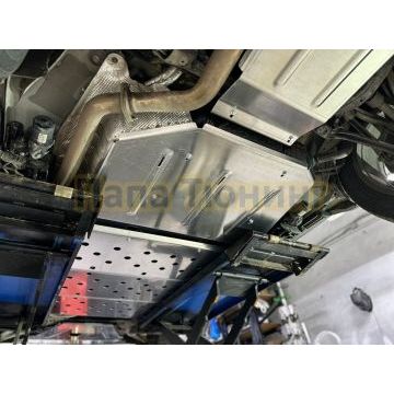 Защита бака (алюминий) 4мм ТСС для Lynk&Co 900 2025-