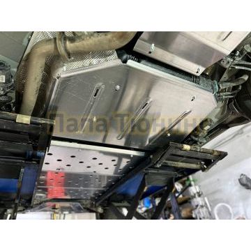 Защита бака (алюминий) 4мм ТСС для Lynk&Co 900 2025-