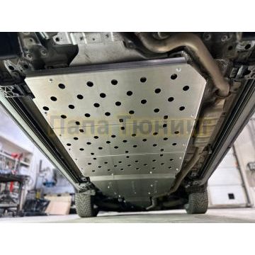 Защита батареи (алюминий) 4мм ТСС для Lynk&Co 900 2025-