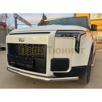 Защита переднего бампера Папа Тюнинг d60 для ROX 01 2024-