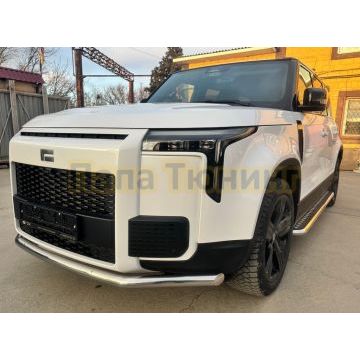 Защита переднего бампера Папа Тюнинг d60 для ROX 01 2024-