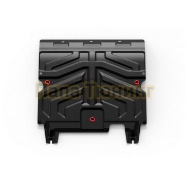 Защита картера + КПП + комплект крепежа AutoMAX Сталь для Geely Coolray;2020-2024;1 5;FWD;РКПП;Belgee X50;2023-;1 5;FWD;РКПП;Geely Cityray;2024-;1 4