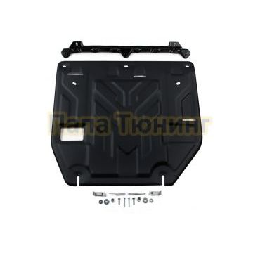 Защита картера + КПП + комплект крепежа AutoMAX Сталь для Geely Monjaro;2023-;2 0;4WD;АКПП