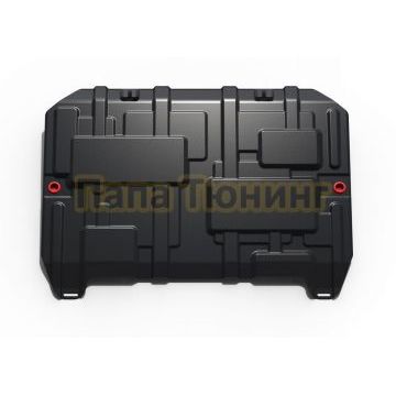 Защита картера + КПП + комплект крепежа AutoMAX Сталь для Haval F7; Haval F7x.