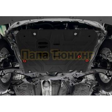 Защита картера + КПП + комплект крепежа AutoMAX Сталь для Haval M6;2023-;1 5;FWD;МКПП;Haval M6;2023-;1 5;FWD;РКПП
