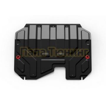 Защита картера + КПП + комплект крепежа AutoMAX Сталь для Hyundai ix35;KIA Sportage