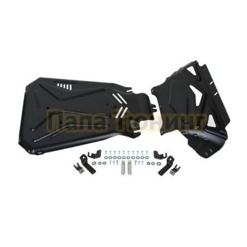 Защита картера + КПП + комплект крепежа AutoMAX Сталь для Lada 4x4;1995-1977;1 6;4WD;МКПП;Lada 4x4;1977-2011;1 6;4WD;МКПП;Lada 4x4;1993-2005;1 7;4WD;МКПП;Lada 4x4;2006-2011;1 7;4WD;МКПП;Lada 4x4;2012-2019;1 7;4WD;МКПП;Lada 4x4;2019-2021;1 7;4WD;МКПП